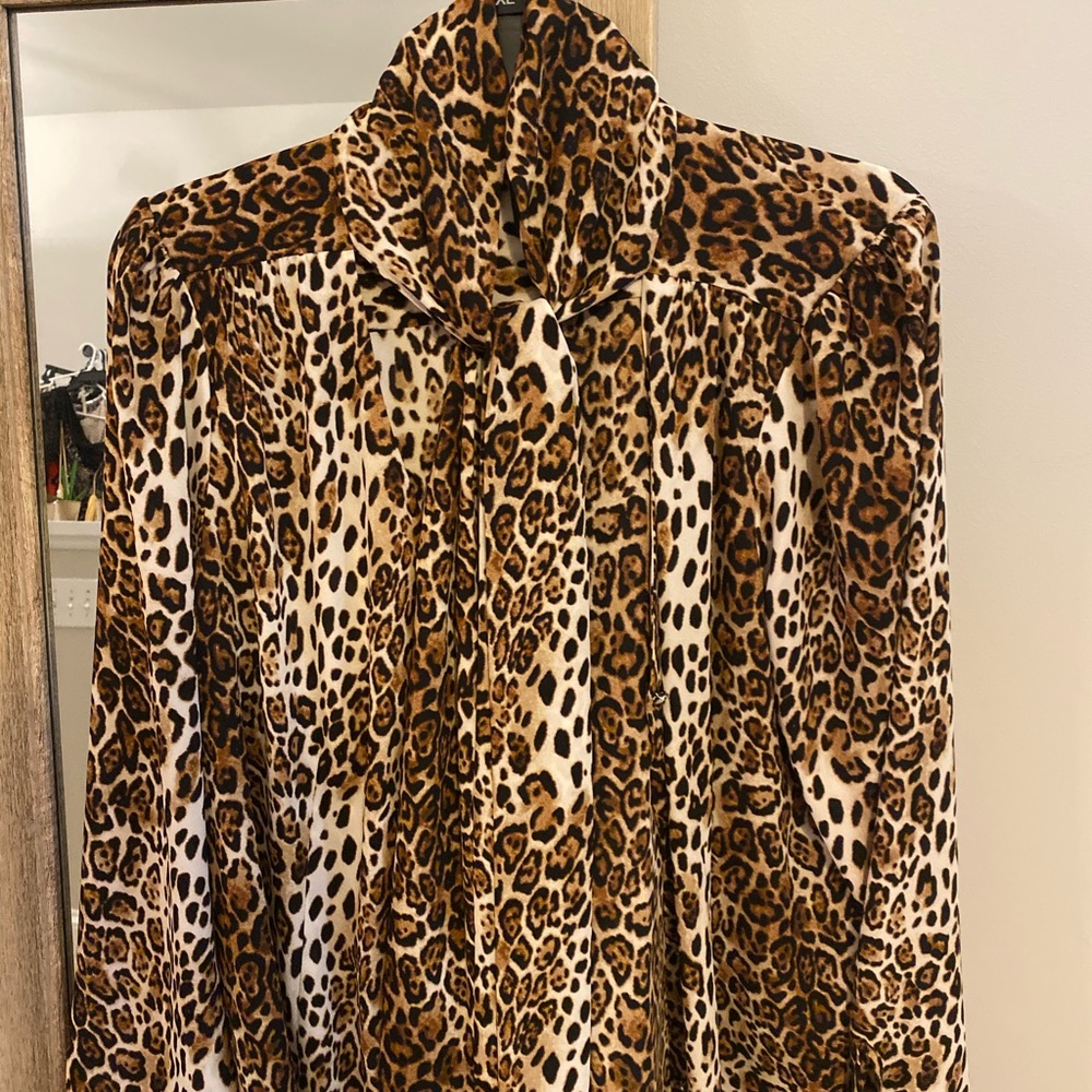 Cheetah print long sleeve